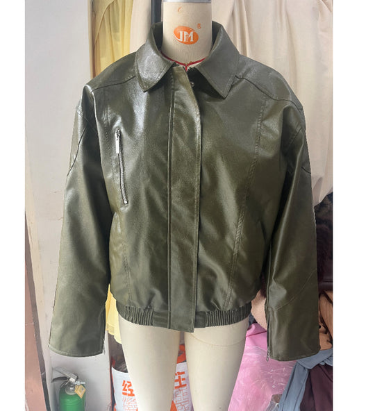 Damen jacke mit lässigem Oversized-Schnitt EB