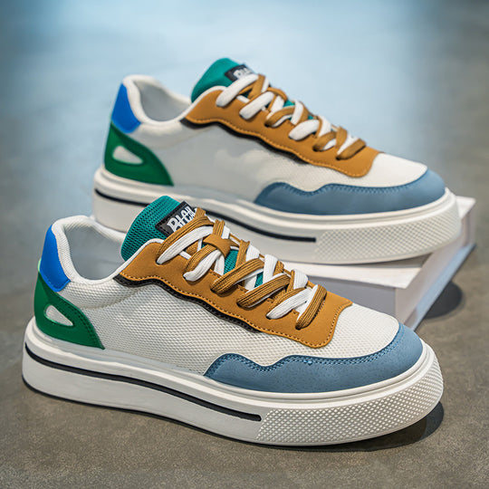 Damen modische Sneakers mit elastischem Obermaterial und rutschfester Sohle EB