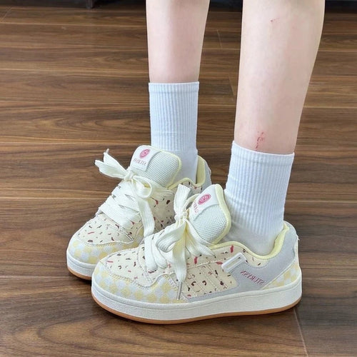 Damen Sportliche Sneakers im charmanten Design EB