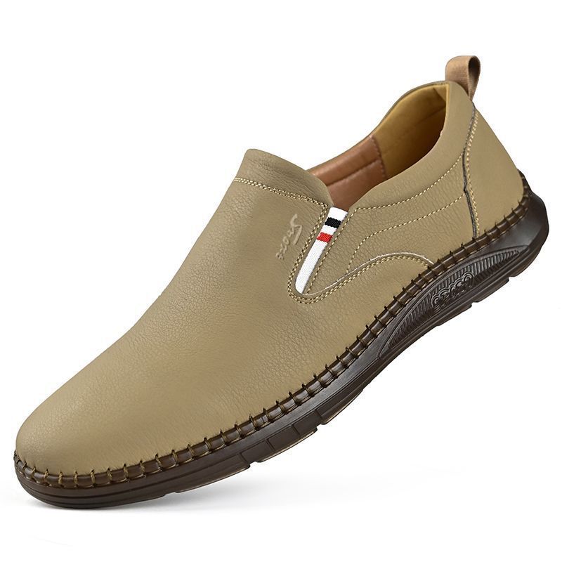 Damen Elegante Slip-On Schuhe aus weichem Leder EB