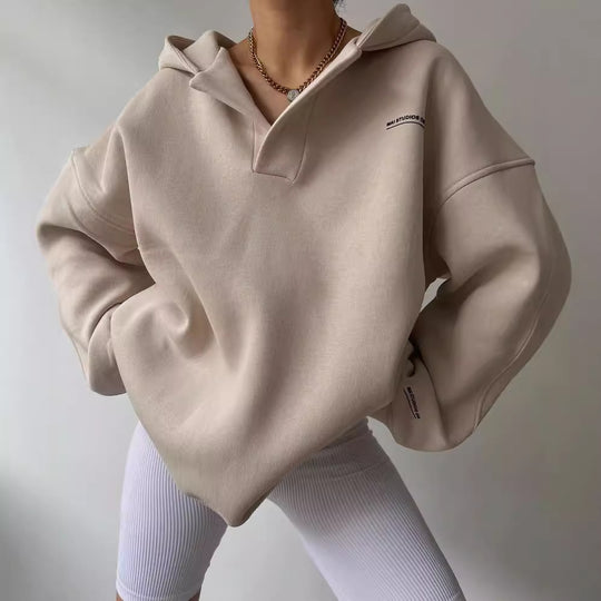 Damen oversized Kapuzenpullover EB