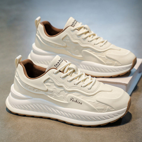 Damen Sportliche Leichtgewicht Sneakers mit dämpfender Sohle und atmungsaktiver Oberfläche EB