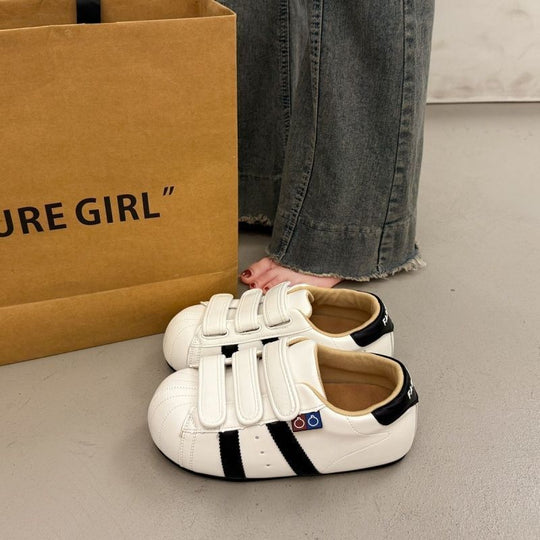 Damen Sneakers mit praktischem Klettverschluss und robustem Obermaterial EB