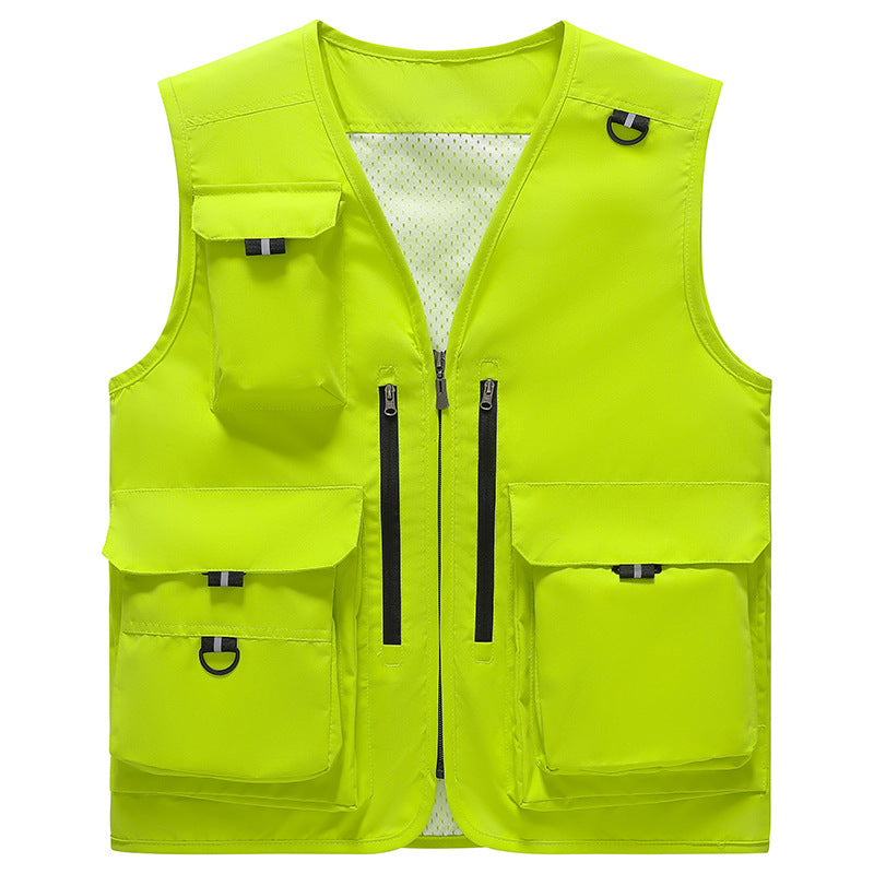 Unisex Praktische Outdoor-Weste mit mehreren Taschen R&B