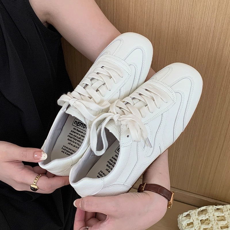 Damen Sneakers im Retro-Design mit atmungsaktivem Obermaterial und robustem Profil EB