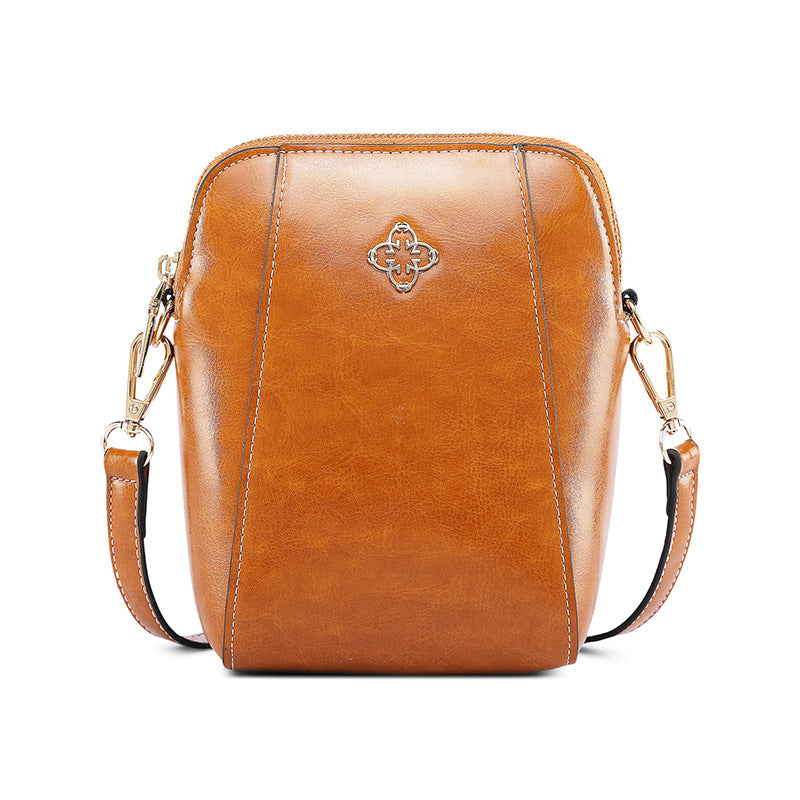 EB | Vintage Öl Wachs diagonal span Tasche