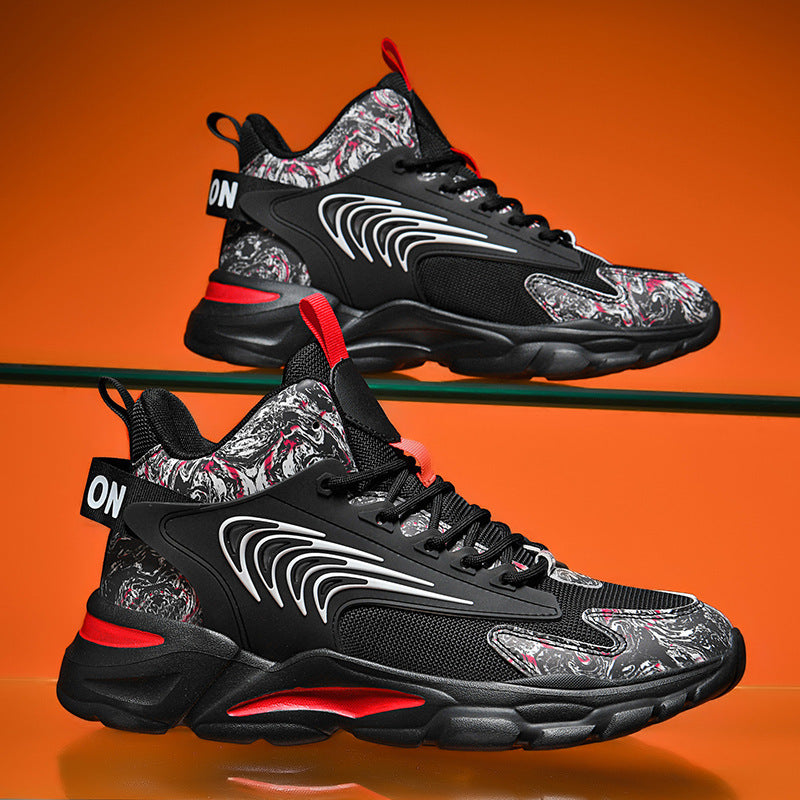 Damen Sportliche High-Top Sneakers mit innovativem Design EB