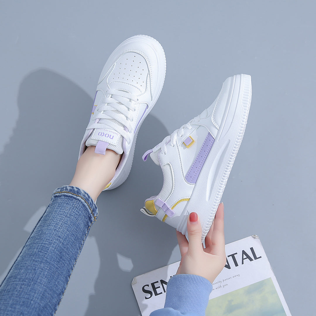 Damen Sneaker mit atmungsaktiver Laufsohle und modernem Design EB
