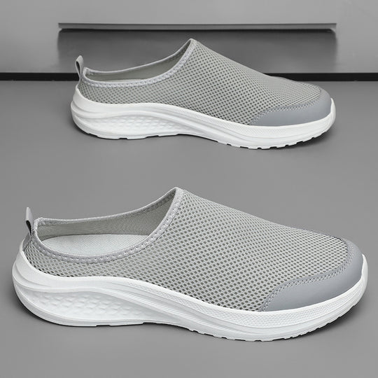 Damen Atmungsaktive Slip-On Freizeitschuhe mit rutschfester Sohle EB