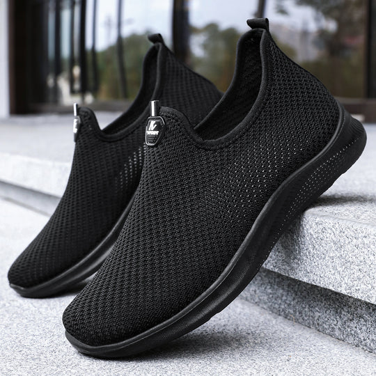 Damen Sportliche Knit-Sneaker mit atmungsaktivem Obermaterial EB