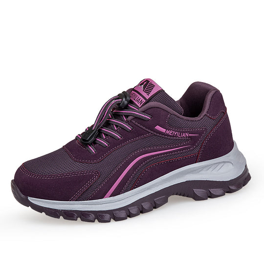 Damen Sportliche Laufschuhe mit atmungsaktivem Obermaterial und stoßdämpfender Sohle EB