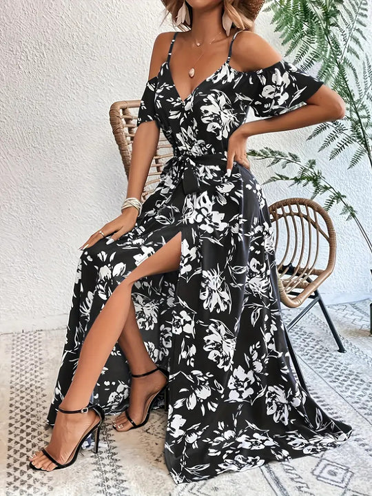EB | Unregelmäßiges Kleid mit Hosenträgern