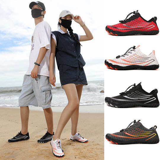 Damen Sportliche Wasserschuhe mit rutschfester Sohle und innovativem Schnellschnürsystem EB