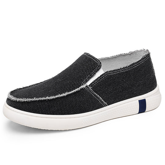 Damen Komfortable Slip-On Freizeit-Schuhe mit robustem Obermaterial EB