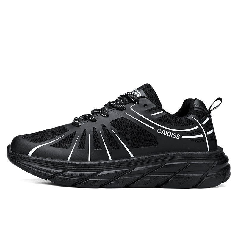 Herren Stabilitäts-Laufschuhe mit keilförmiger Energierückführungssohle und nahtlosem Mesh-Upper EB