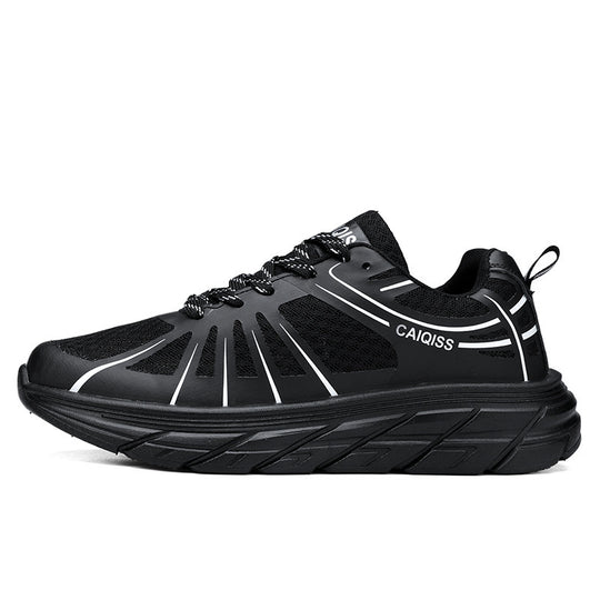 Herren Stabilitäts-Laufschuhe mit keilförmiger Energierückführungssohle und nahtlosem Mesh-Upper EB