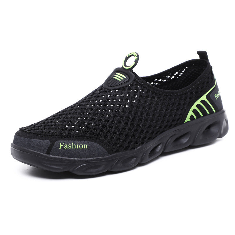 Damen Sportliche Mesh-Schuhe mit flexibler Sohle und atmungsaktiver Oberflächenstruktur EB