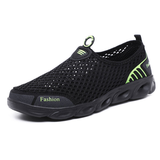 Damen Sportliche Mesh-Schuhe mit flexibler Sohle und atmungsaktiver Oberflächenstruktur EB