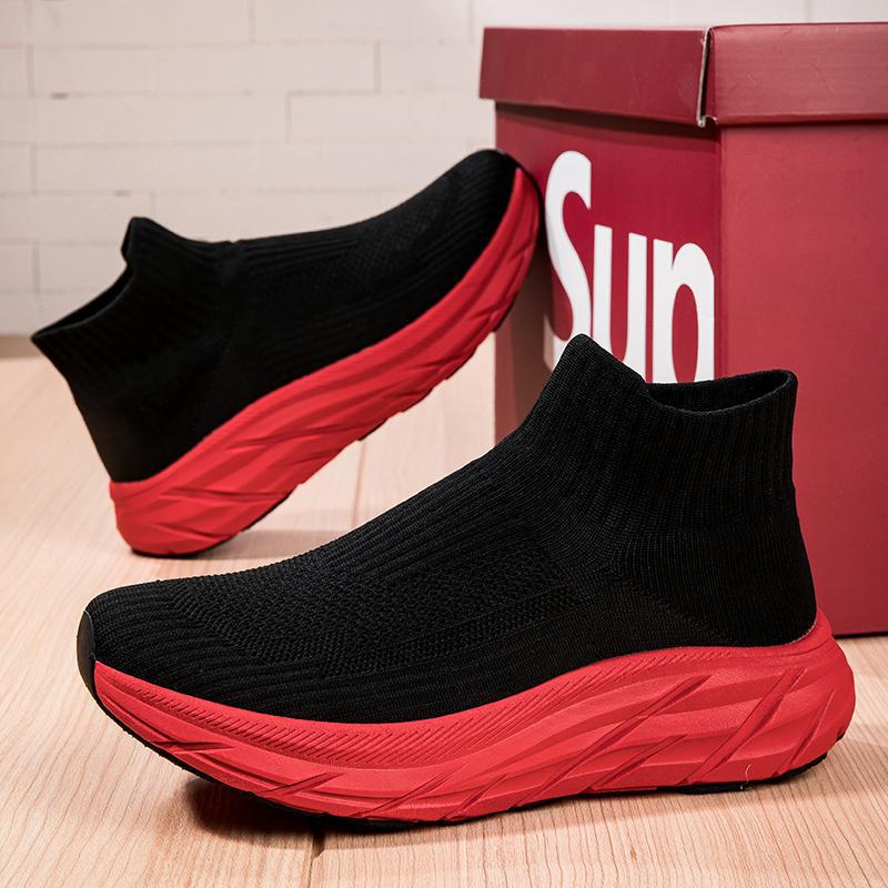 Damen Komfortable Strick-Sneaker mit flexibler Sohle EB