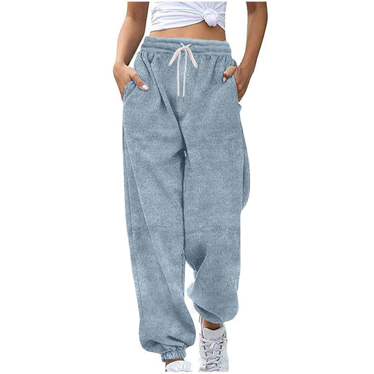 Damen bequeme Loungewear-Hosen EB