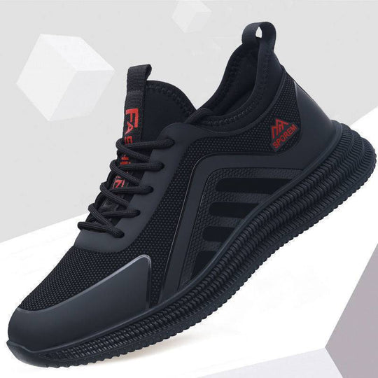 Herren Sportliche Freizeitsneaker mit rutschfester Profilsohle und atmungsaktivem Obermaterial EB
