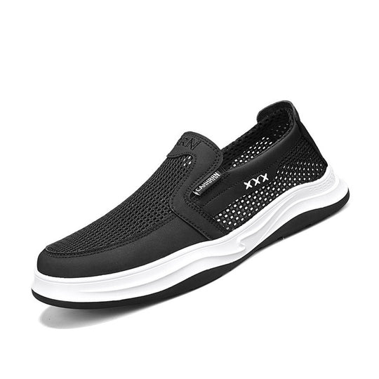 Damen Atmungsaktive Slip-On Sneakers im modernen Design mit rutschfester Sohle EB