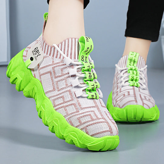 Damen Sportliche Sneakers mit hohem Fußkomfort und atmungsaktivem Obermaterial EB