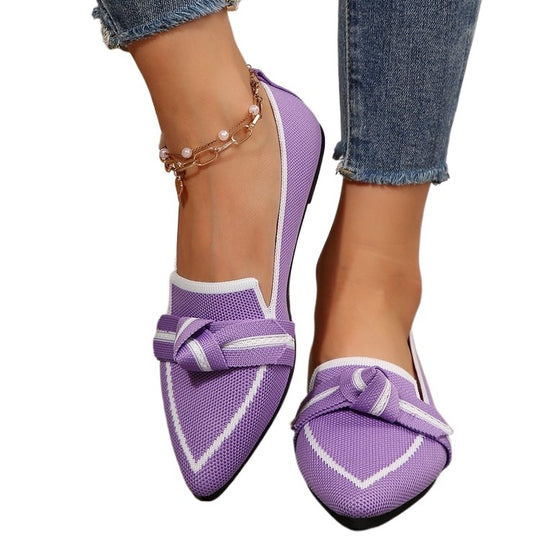 Damen Atmungsaktive und modische Slip-On Ballerinas EB