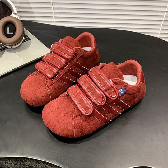 Damen Komfortable Klettverschluss-Schuhe mit weichem Innenfutter EB