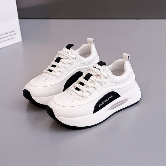 Damen Sportliche Sneakers mit dämpfender Plattform und atmungsaktivem Obermaterial EB