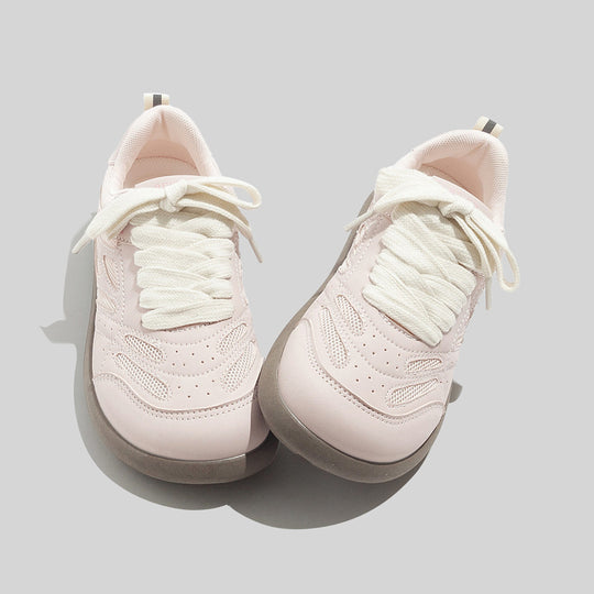 Damen Sportliche Lifestyle-Sneaker mit atmungsaktiver Mesh-Oberfläche und gepolsterter Sohle EB