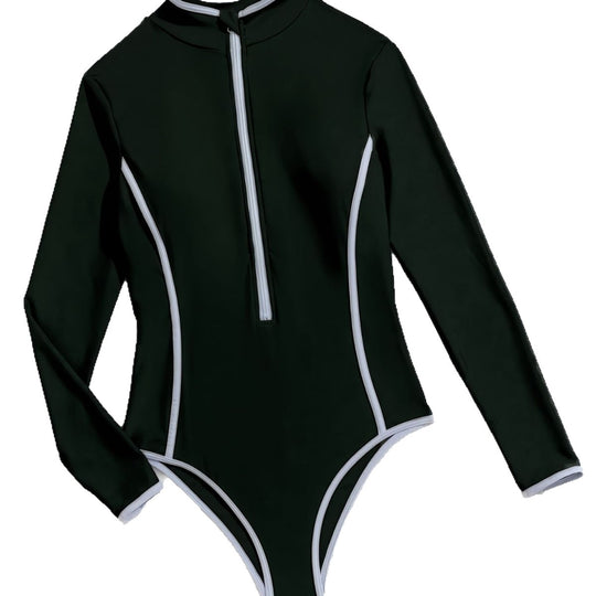 Damen Langarm Badeanzug EB