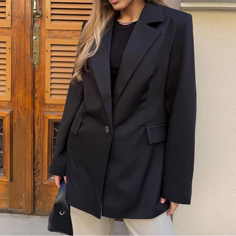 Damen modischer Blazer mit Gürtel EB