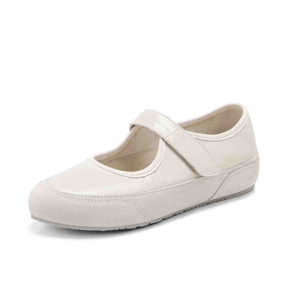 Damen Komfortable Ballerinas mit verstellbarem Riemchen EB