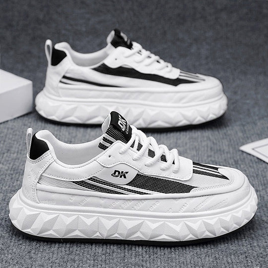 Damen Sportliche Lauf-Sneaker mit dickem Profil und atmungsaktiver Oberfläche EB
