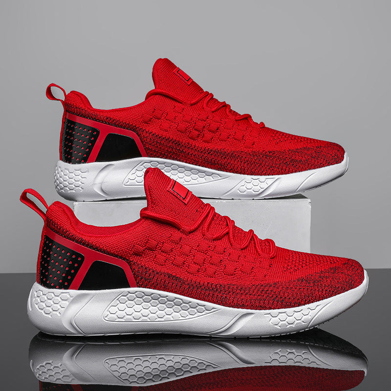 Damen Sportliche Leichtathletik Sneaker mit atmungsaktiver Struktur und dämpfender Sohle EB