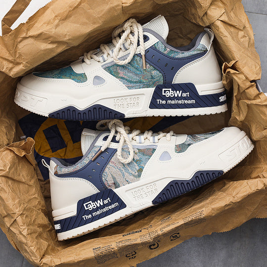 Damen Sportliche Freizeitsneakers mit innovativem Design und stoßdämpfender Sohle EB