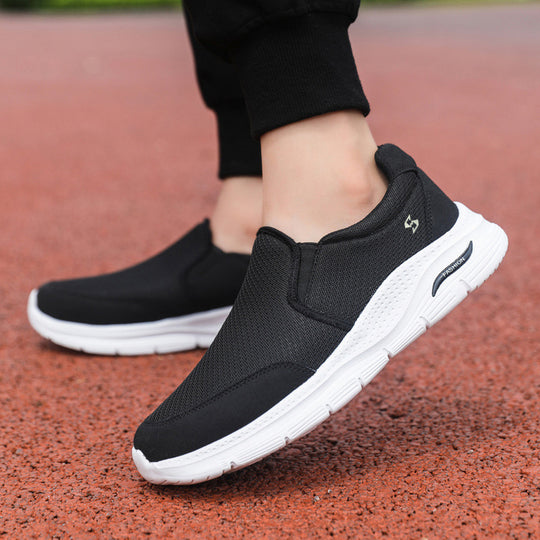 Damen bequeme Slip-On Sneakers EB