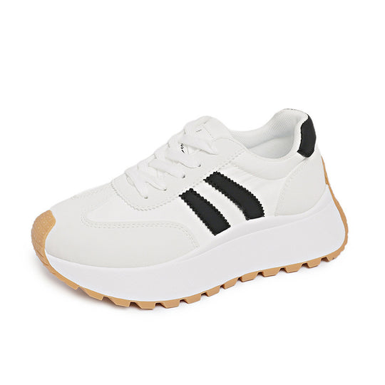 Damen Sportliche Sneakers mit dämpfender Sohle und atmungsaktiver Oberfläche EB