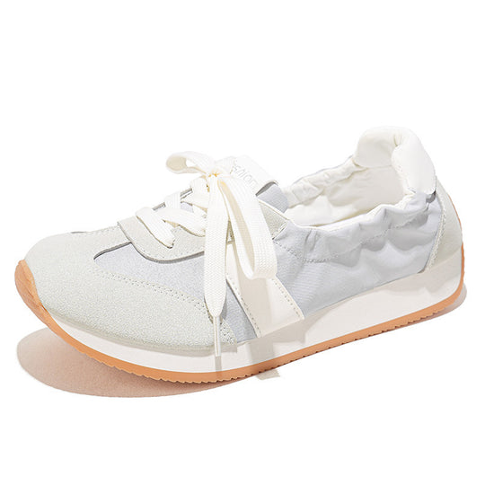 Damen Sportliche Sneakers mit elastischem Kragen und rutschfester Sohle EB