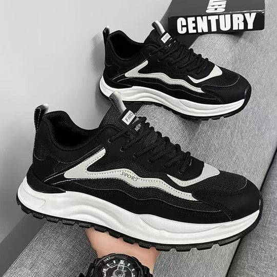 Damen sportliche Sneakers mit rutschfester Sohle und atmungsaktiver Oberflächenstruktur EB