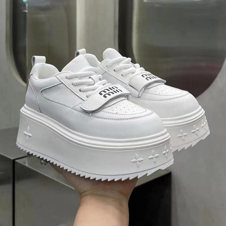 Damen Chunky Sneakers mit innovativem Klettverschluss und atmungsaktiver Sohle EB