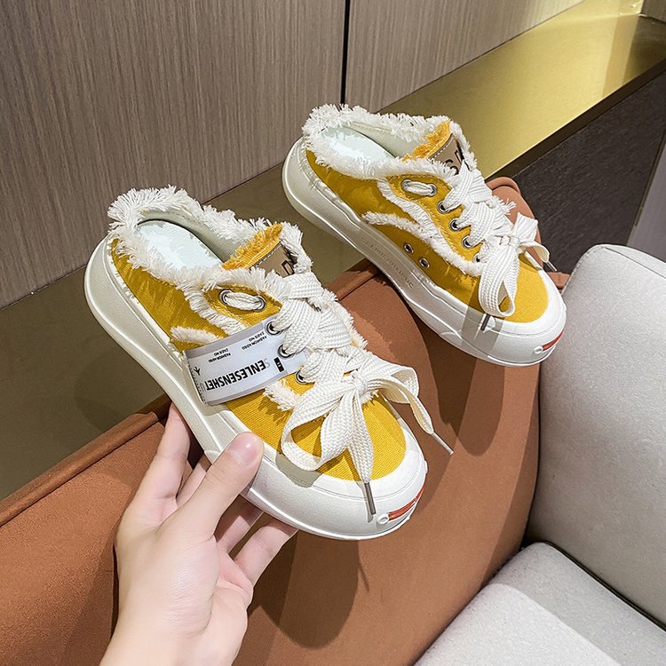 Damen Bequeme Sneakers mit stylischem Fleece-Obermaterial und modischem Design EB