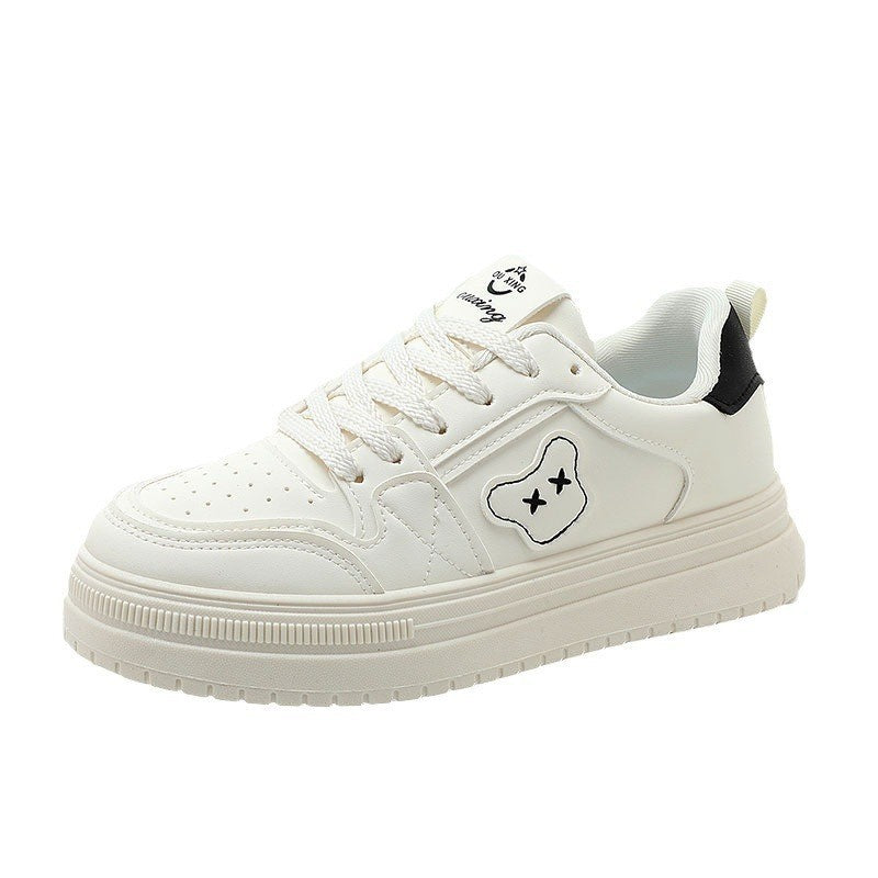 Damen Sportliche Sneaker mit atmungsaktiver Mesh-Oberfläche und robustem Profil EB
