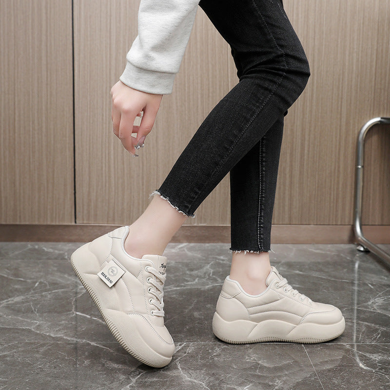 Damen modische Sneaker mit robustem Design und Komfortsole EB