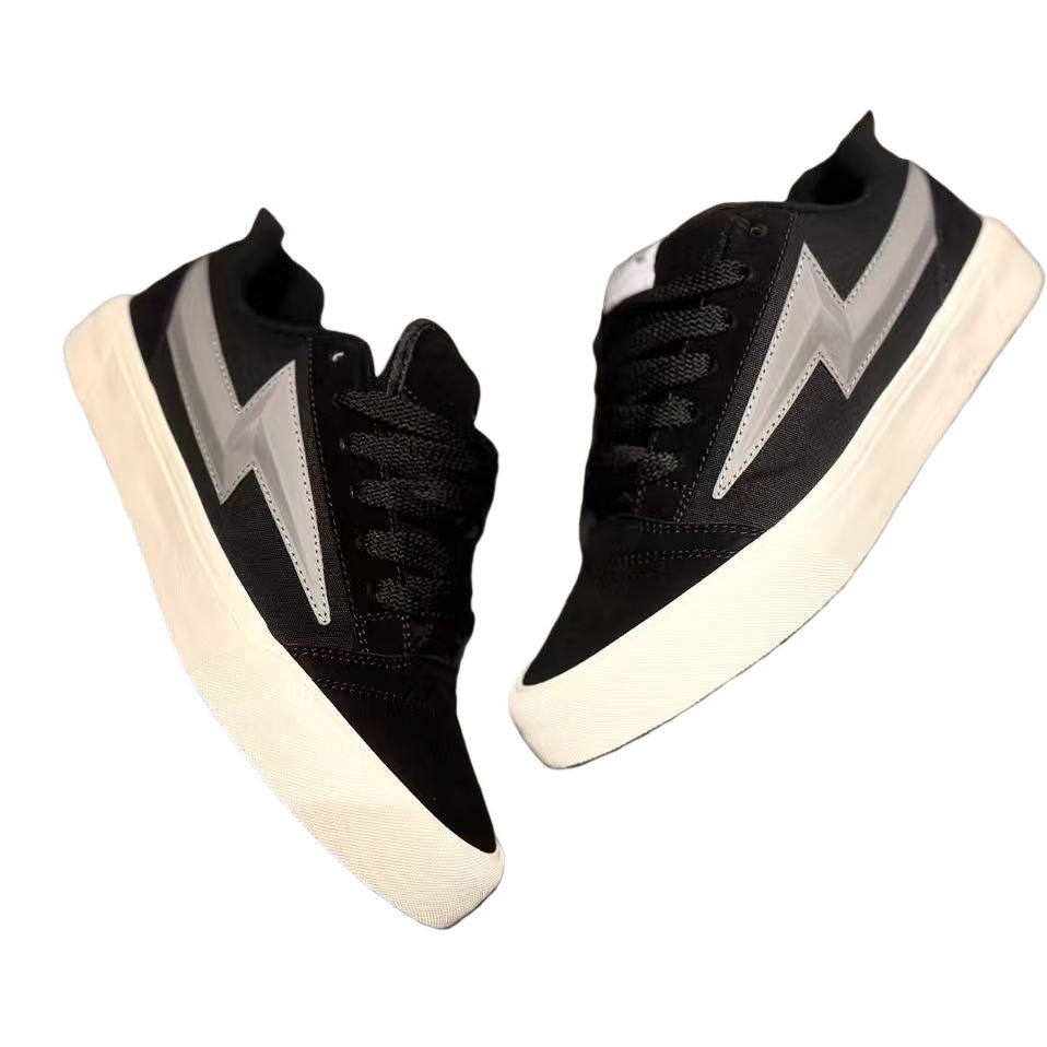 Damen Sportliche Sneakers mit dynamischem Blitzdesign EB