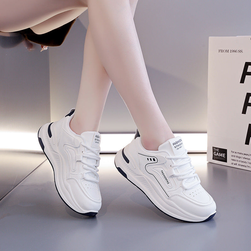Damen Sportliche Lifestyle Sneakers mit atmungsaktivem Obermaterial und dämpfendem Fußbett EB