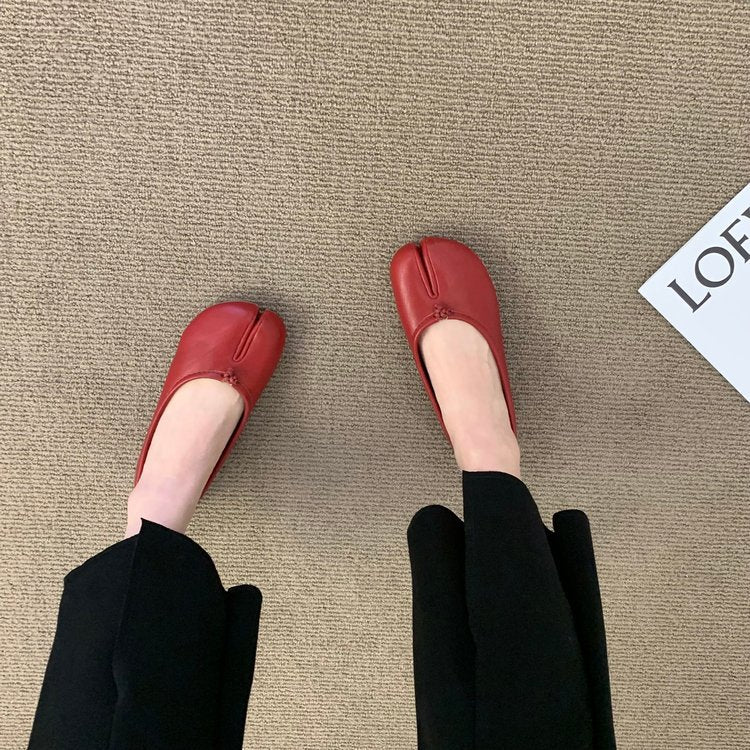 Damen Elegante Ballerinas mit dekorativem Besatz und weichem Fußbett EB