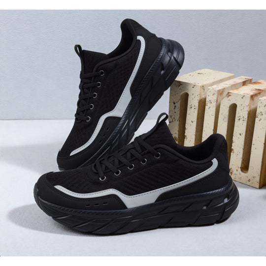 Damen Sportliche Athleticschuhe mit atmungsaktivem Obermaterial und dämpfender Sohle EB