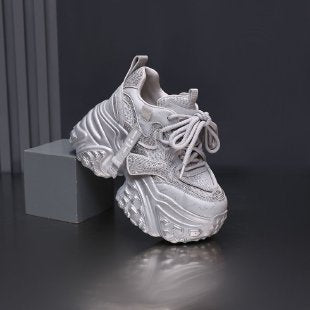Damen Sportliche Chunky Sneakers EB